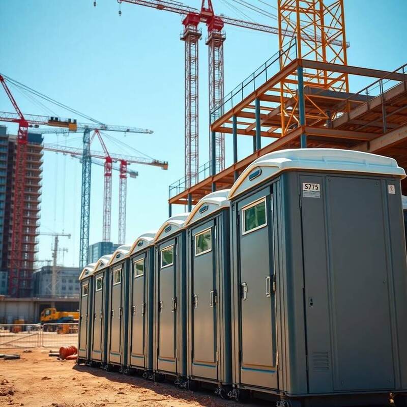 Construction Site Portable Toilets