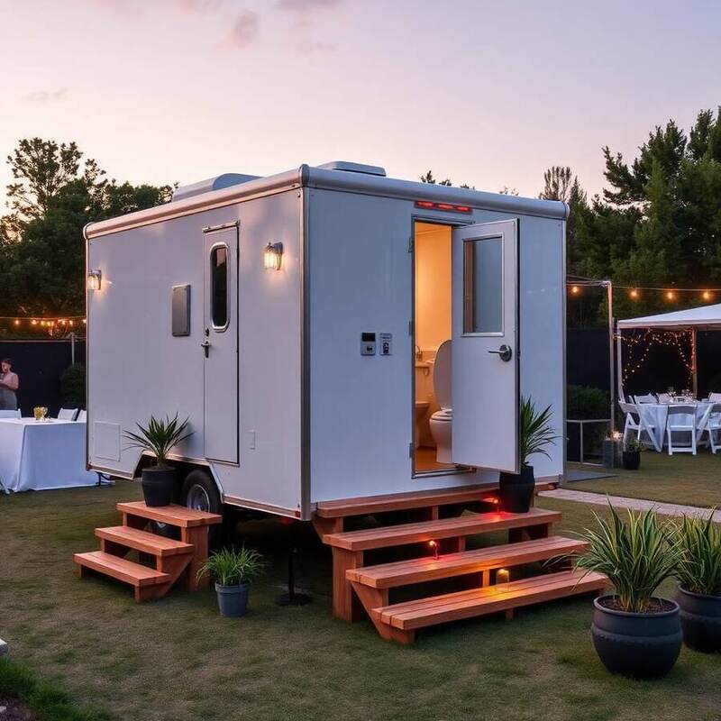 Luxury Restroom Trailer Rentals